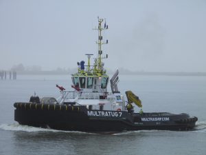 Multratug 7 naar Antwerpen, aflossing van de wacht