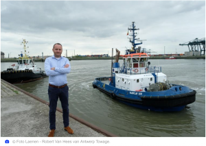 Antwerp Towage sleept al tien jaar containerreuzen